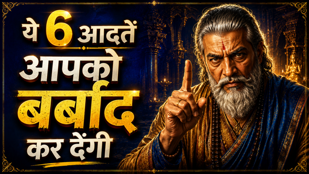 विदुर नीति: सफलता रोकने वाली 6 आदतें - और हर एक का समाधान विदुर नीति: सफलता रोकने वाली 6 आदतें